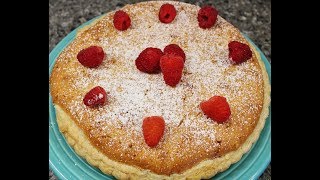 Making A Raspberry Bakewell Pudding amp Clotted Cream – Recipe [upl. by Yelmene587]