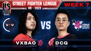 Vxbao JP vs DCQ JP  Bo3  Street Fighter League ProUS 2023 Week 7 [upl. by Ott]