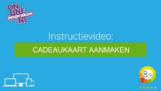 Instructievideo Cadeaukaart aanmaken [upl. by Hilbert]