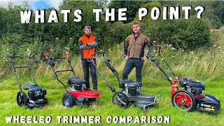 Should You Invest In A Wheeled Trimmer  What is their PURPOSE [upl. by Sudnac]