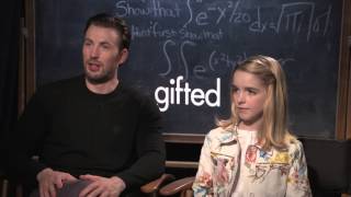 Chris Evans amp McKenna Grace Gifted Interview [upl. by Eelitan]