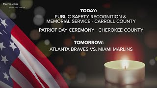 Metro Atlanta 911 observances begin today [upl. by Aekin]