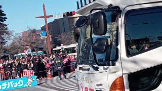 ニューイヤー駅伝2024ゴールぐんま県庁〜トヨタ自動車 [upl. by Jovia]