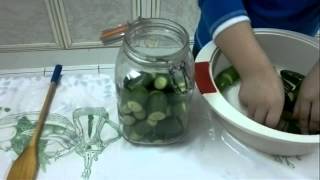 Cook and Eat Lebanese  How to prepare cucumber pickles [upl. by Tolkan]