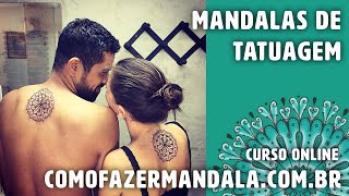 SIGNIFICADO DAS TATUAGENS DE MANDALAS  Taty Alencar [upl. by Ahsrav424]