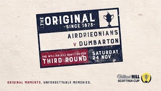 Airdrieonians 30 Dumbarton  William Hill Scottish Cup 201819 – Third Round [upl. by Anehta]