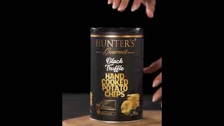 Batatas Sabor Trufas Negras Hunters Foods [upl. by Tippets]