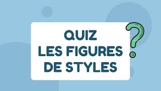 Bac français Révision QCM Les figures de style [upl. by Elihu16]