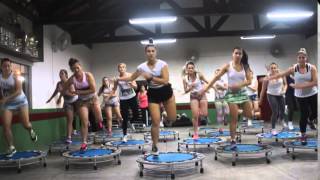 TICI RIBEIRO JUMP FITNESS MIX 45 MÚSICA 1 RATHER BE [upl. by Annaiel]