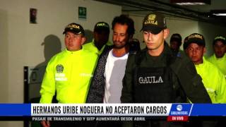 Hermanos Uribe Noguera no aceptaron cargos por caso Yuliana [upl. by Ayhay65]