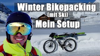 Bikepacking Ausrüstung 5 Tage Winter Transalp komplette Packliste [upl. by Nosremaj464]