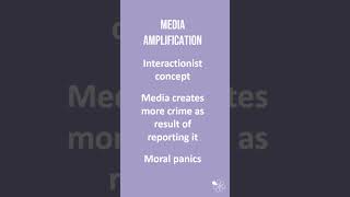 Media Amplification  60 Second Sociology [upl. by Skantze]