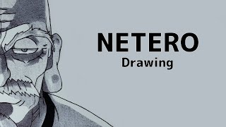 Netero Drawing  TIMELAPSE [upl. by Reginnej]