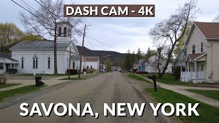 Scenic Drive through Savona New York  4K Road Trip Experience [upl. by Edyth]