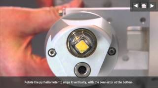 Part 3  installation of a pyrheliometer [upl. by Akcimat]