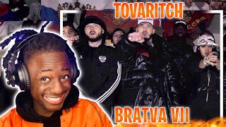 Tovaritch  BRATVA VII  FRENCH RAP 🇫🇷  REACTION [upl. by Wendie]