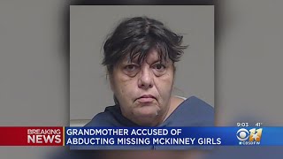 Grandmother accused of kidnapping missing McKinney girls [upl. by Tterag]