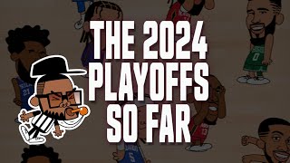 The 2024 NBA Playoffs so far in three minutes [upl. by Auqinimod534]