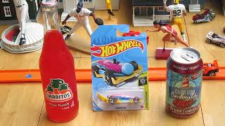 Hot Wheels Carbonator Toy Car Unboxing Review Taste Test Experimotors Series BottleCan Opener Demo [upl. by Bael]