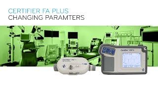 Certifier FA Plus Changing Parameters [upl. by Itsud]