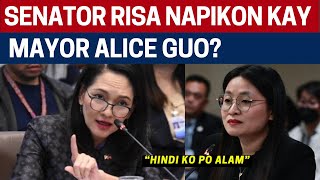 SEN RISA VS MAYOR ALICE GUO SA SENADO [upl. by Bilbe303]