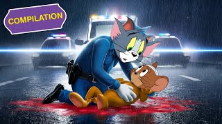 Tom and Jerrys Most Emotional Night  Compilation  Tom and Jerry Cartoon  Tom amp Jerry [upl. by Neyud]