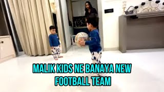 MALIK KIDS NE BANAYA NEW FOOTBALL TEAM Vlogs Of Knowledge armaanmalik2154 [upl. by Granniah]