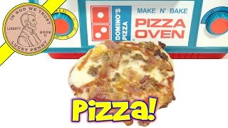 Dominos Make N Bake Pizza Oven  Meat Lovers Pizza [upl. by Elayne]