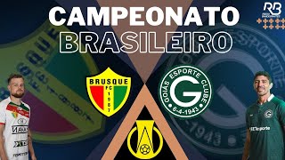 AO VIVO  Brusque x Goiás  Série B  Campeonato Brasileiro 2024 [upl. by Lalib]