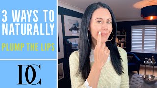 3 Ways To Naturally Plump The Lips [upl. by Ailegave]