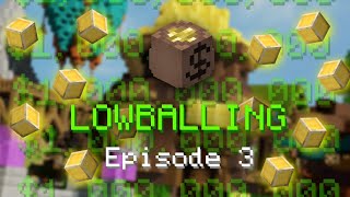 LOWBALLING to 1 billion coins Episode 3  Hypixel Skyblock [upl. by Neysa]