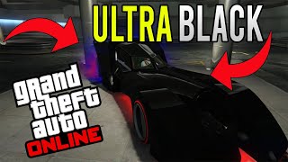 GTA 5 Online How To Get ULTRA BLACK Crew Colour Pure Black Color [upl. by Sinai271]