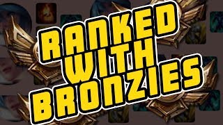 RANKED WITH BRONZIES  Trick2G [upl. by Ahsiekram741]