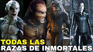 ▶ Inmortales de Inframundo Orígenes de Todas las Especies Explorados [upl. by Heringer]