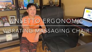 Massaging Chair by VINSETTO Review [upl. by Nwahser460]