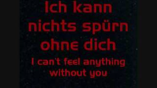 Eisbrecher  Ohne dich with lyrics and translation [upl. by Eiznyl]