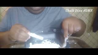 CRUNCHY CHALK FRIES and CORNSTARCH MUKBANG SATISFYING ASMR SLOW MOTION [upl. by Norahs887]