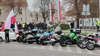 II Motocyklowa Parada Niepodległości w Łowiczu 11112024 [upl. by Lirbaj]