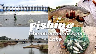 Chembarambakkam Lake Fishing  KGs vlog [upl. by Brenan]