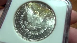 3640 1880S Morgan Dollar NGC MS65 [upl. by Bust]