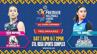 AKARI vs GALERIES TOWER  Full Match  Preliminaries  2024 PVL AllFilipino Conference [upl. by Merrily]