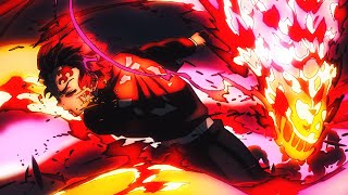 THIS IS 4K ANIME DRAGON SUN HALO HEAD DANCE HINOKAMI KAGURA EDIT Demon Slayer  Kimetsu no Yaiba [upl. by Nelleoj]