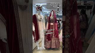 Wedding Colors The Rental Closet Raipur dress rentaldress rentanattire raipur bridal groom [upl. by Marya]