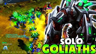 GANANDO SOLO CON GOLIATHS  HALO WARS 2 [upl. by Ynoffit]