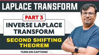 Laplace amp Inverse Laplace Transform  Second Shifting Theorem  GP Sir [upl. by Adnek]