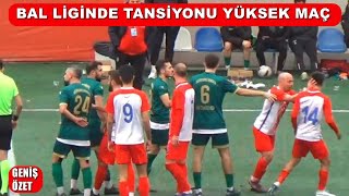 BAL LİGİNDE TANSİYONU YÜKSEK MAÇ  YENİ UFUKSPOR  NİŞANTAŞISPOR MAÇ ÖZETİ [upl. by Aeriela]