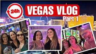 24 hour Las Vegas Vlog Part 1 October 2024 [upl. by Severen]