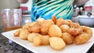 YiaYias Loukoumathes  Yummy Greek Honey puffs [upl. by Gae]