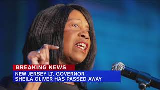 New Jersey Lt Gov Sheila Oliver dies at 71 after undisclosed medical issue [upl. by Dean]