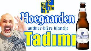 Bira Tadımı 🔞Hoegaarden Wit testi 🍺 Hoegaarden belçika birasının tadımı bira beer biratesti [upl. by Lindsy80]